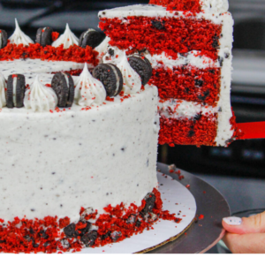 Oreo Red Velvet Cake