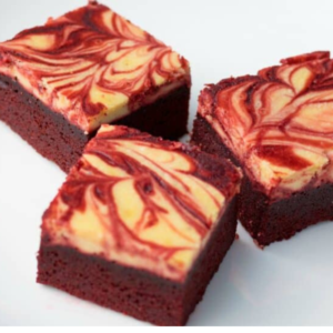 Red Velvet Cheesecake Brownie